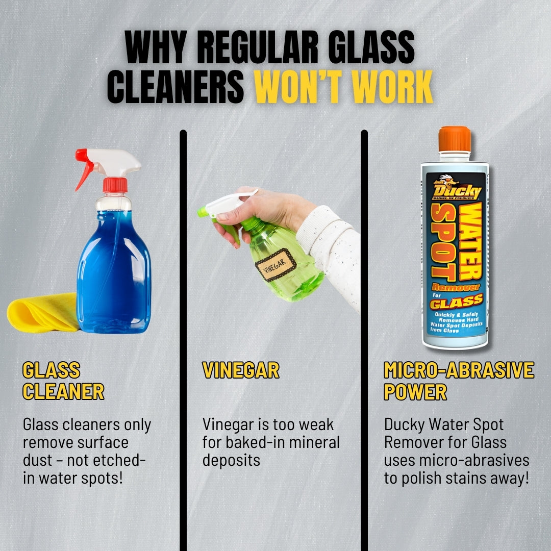 Water Spot Remover for Glass