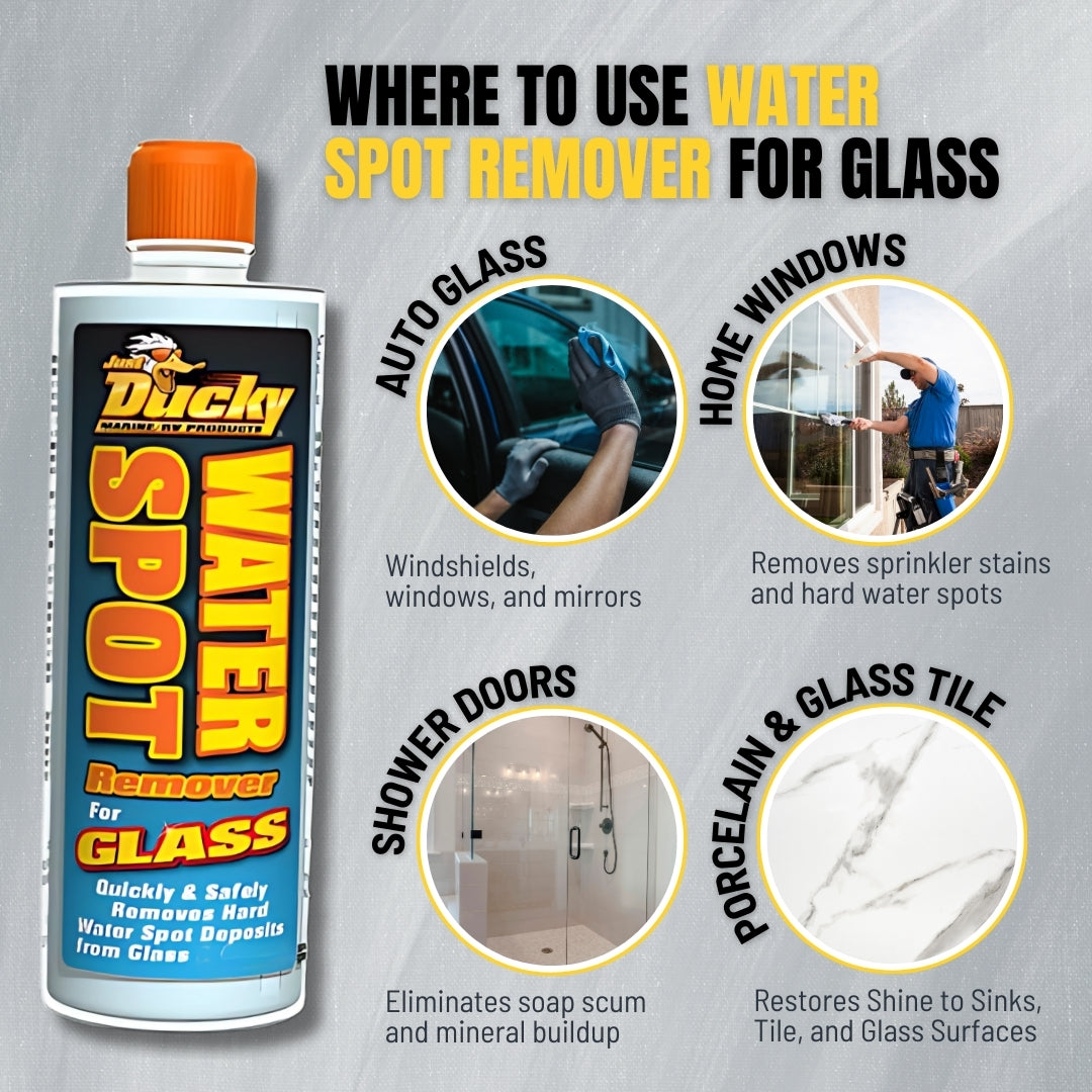 Water Spot Remover for Glass